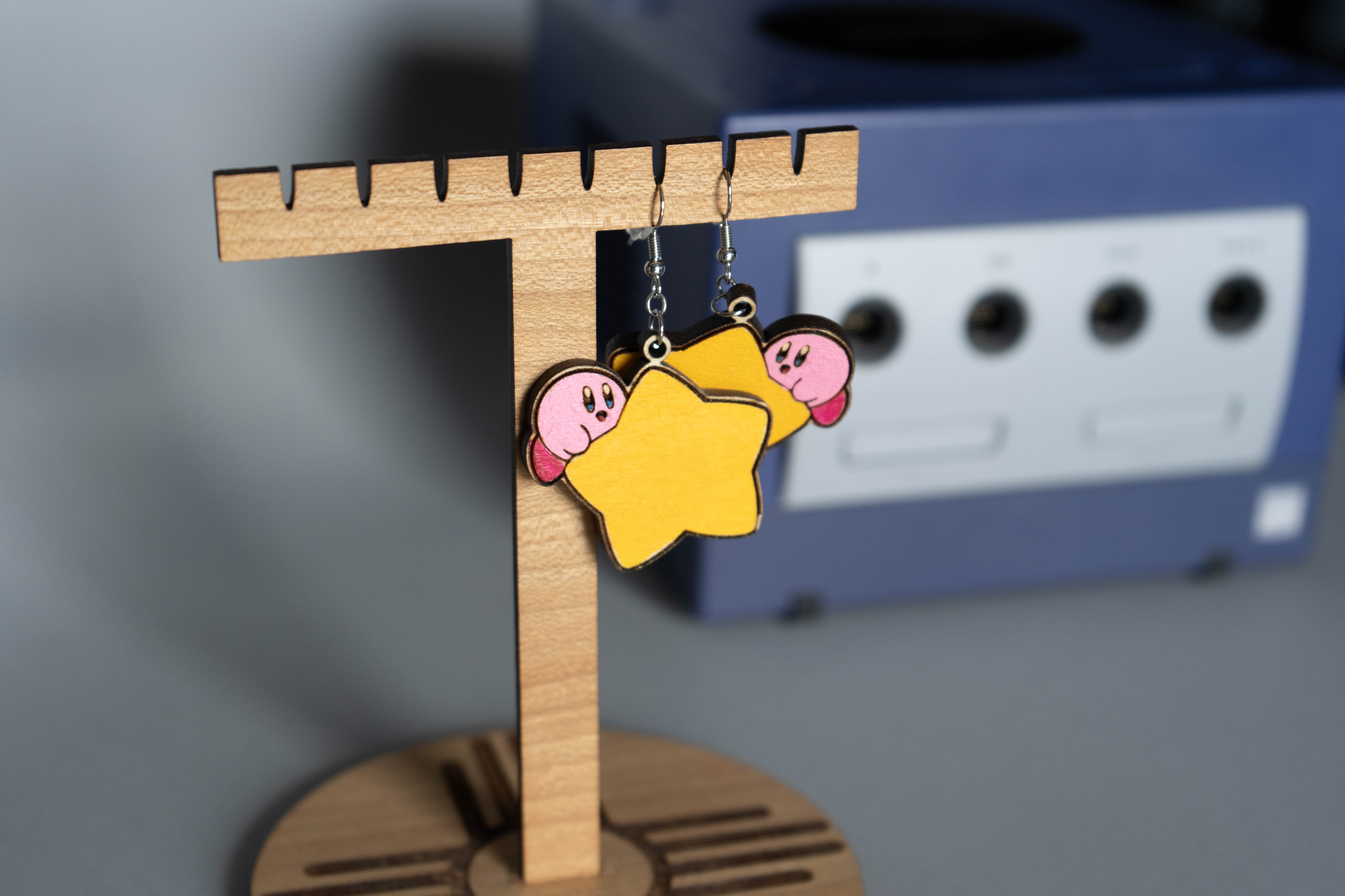 Gamer inspired Dangle Earrings alternate